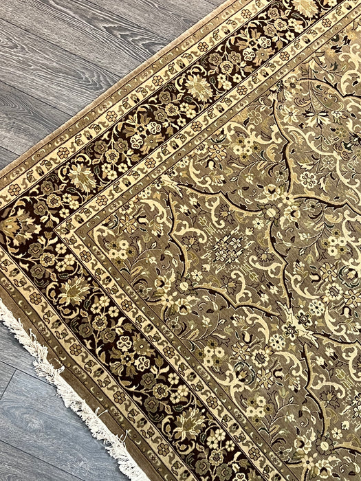 6'x9' Hand-Knotted Persian Brown/Multi Area Rug – KB Rugs