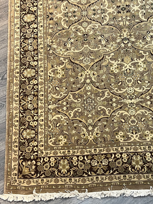 6'x9' Hand-Knotted Persian Brown/Multi Area Rug – KB Rugs