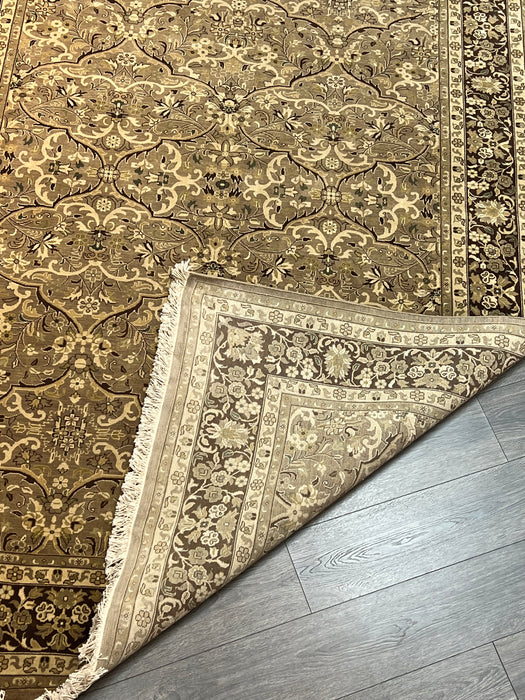 6'x9' Hand-Knotted Persian Brown/Multi Area Rug – KB Rugs