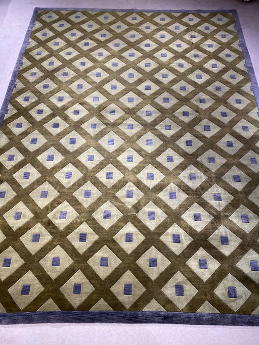 9'x12' Hand-Knotted Persian Green/Grey Area Rug – KB Rugs