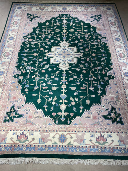 9'x12' Hand-Knotted Persian Multi/Green Area Rug – KB Rugs