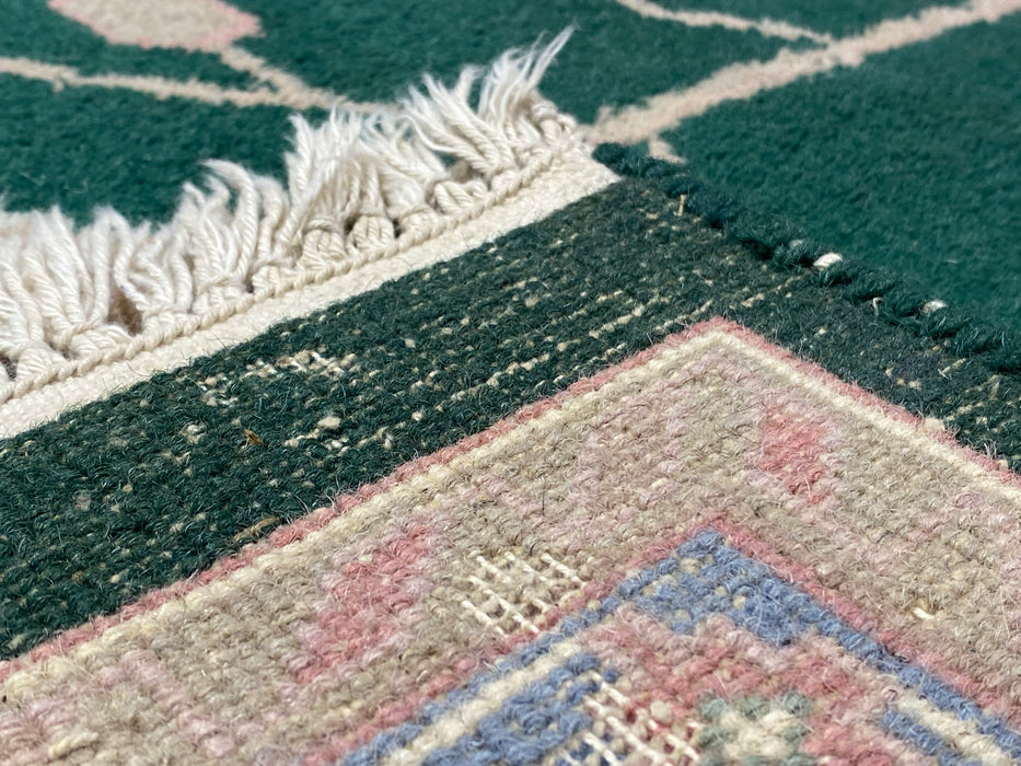 9'x12' Hand-Knotted Persian Multi/Green Area Rug – KB Rugs