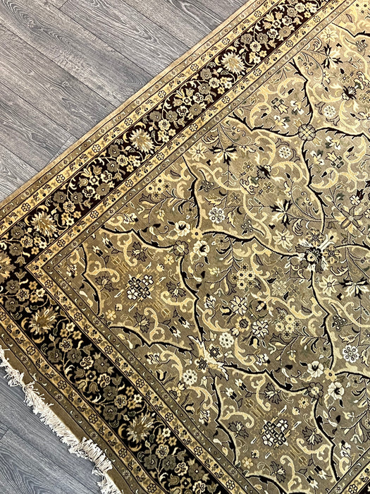 6'x9' Hand-Knotted Persian Brown/Beige Area Rug – KB Rugs