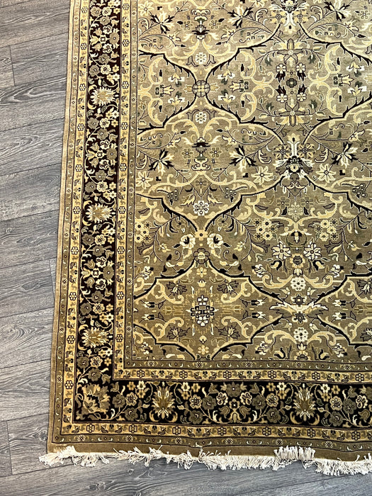 6'x9' Hand-Knotted Persian Brown/Beige Area Rug – KB Rugs
