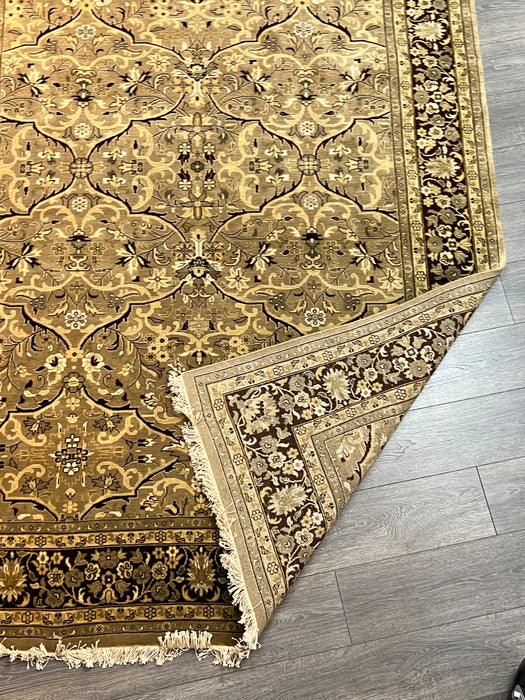 6'x9' Hand-Knotted Persian Brown/Beige Area Rug – KB Rugs