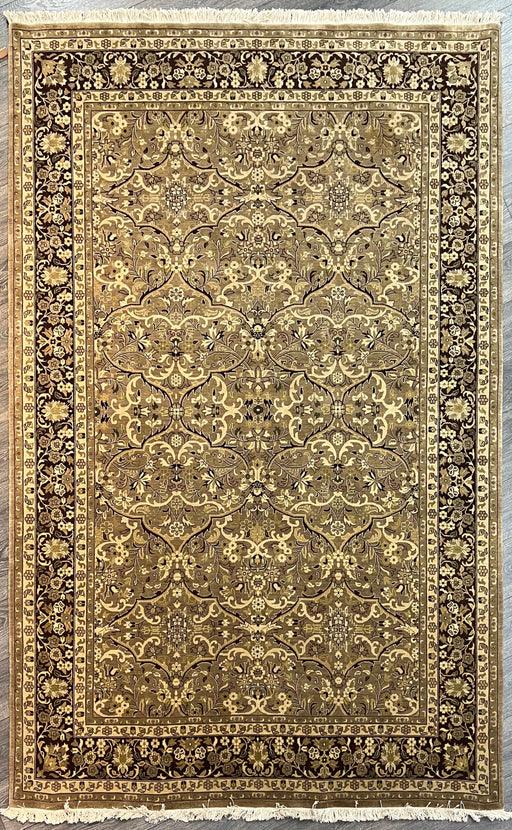 6'x9' Hand-Knotted Persian Brown/Multi Area Rug – KB Rugs