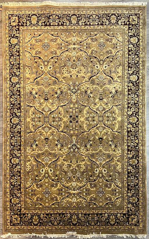 6'x9' Hand-Knotted Persian Brown/Beige Area Rug – KB Rugs
