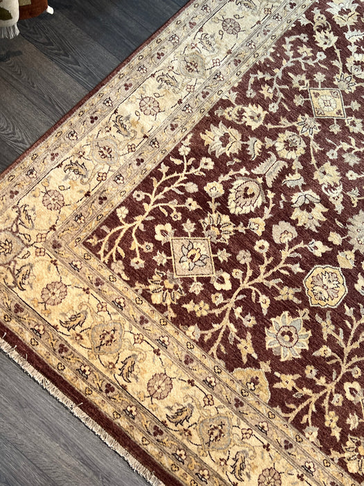 8'x10' Hand-Knotted Chobi Beige/Brown Area Rug – KB Rugs
