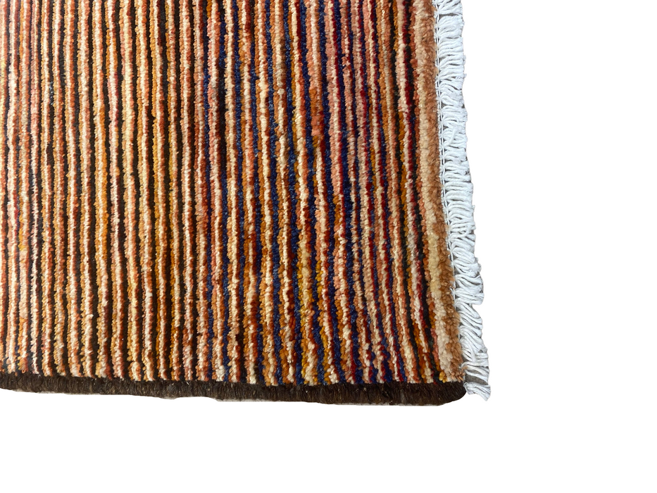 5'x8' Hand-Knotted Gebba Multi/Orange Area Rug – KB Rugs