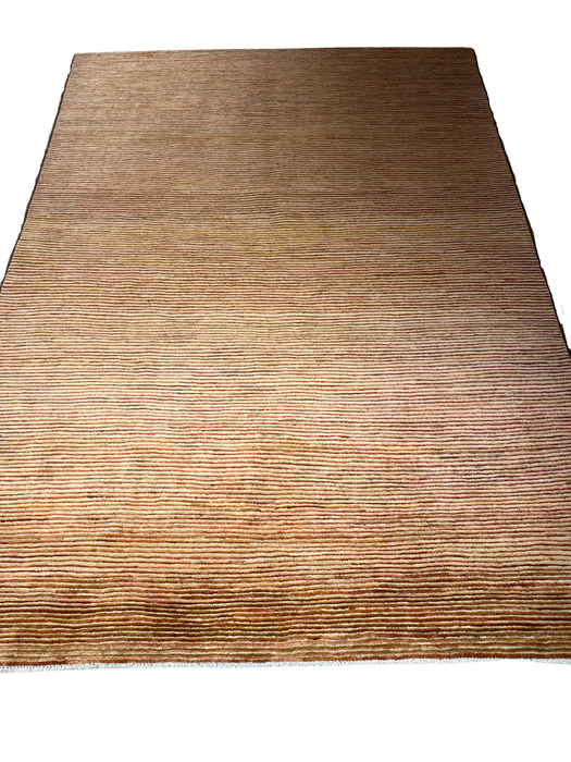 5'x8' Hand-Knotted Gebba Brown/Multi Area Rug – KB Rugs
