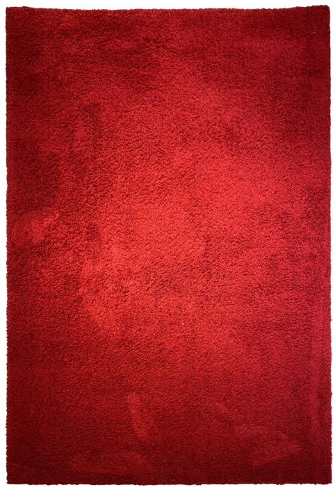 5'x8' Power-Loomed Shaggy Red Area Rug – KB Rugs