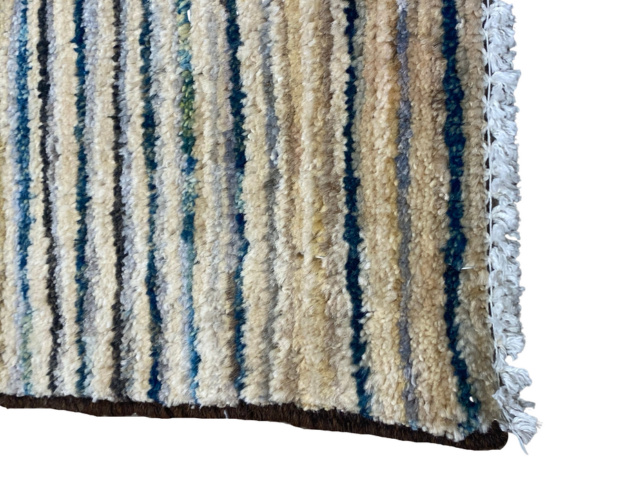 5'x8' Hand-Knotted Gebba Beige/Blue Area Rug – KB Rugs