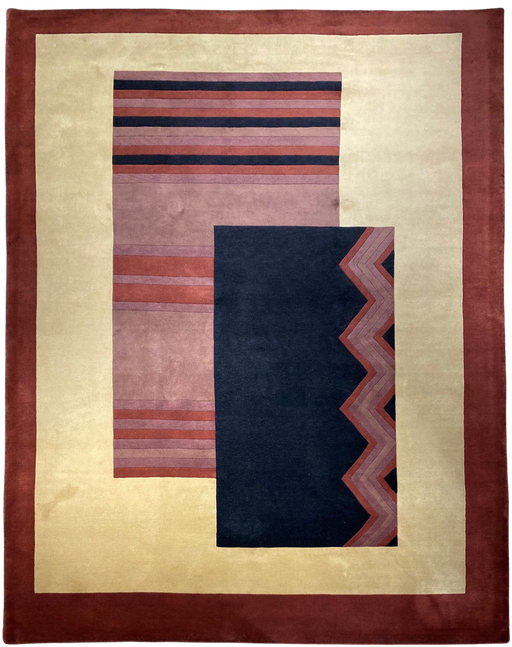 9'x12' Hand-Knotted Nepali Multi/Red Area Rug – KB Rugs